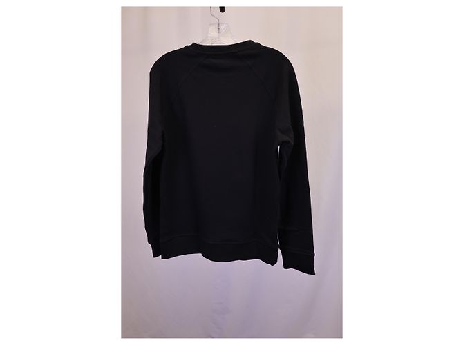 Bedruckter Pullover aus schwarzer Baumwolle von Neil Barrett - Ansicht 6