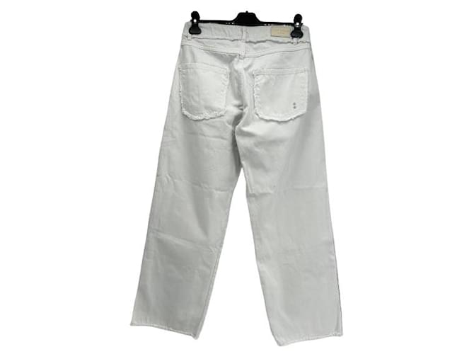 Autre Marque Jeans ICON T.US 26 Algodón Blanco - vista 2
