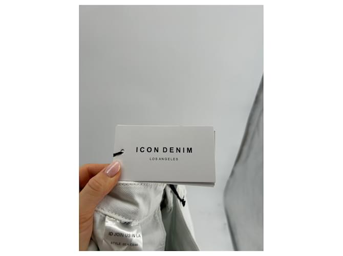 Autre Marque Jeans ICON T.US 26 Algodón Blanco - vista 5