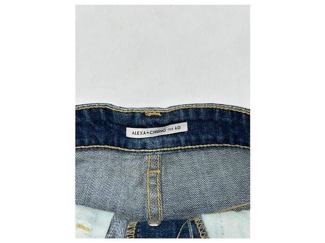 Shorts Alexa Chung T.US 26 de algodón Azul - vista 3