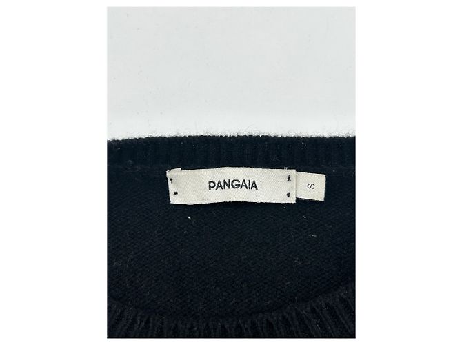 Autre Marque Die Strickware Pangaia T.International S Kaschmir Schwarz - Ansicht 5