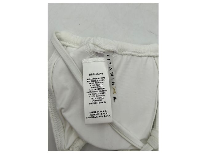 Autre Marque Badebekleidung aus Polyester T. International S Vitamin A Weiß - Ansicht 5
