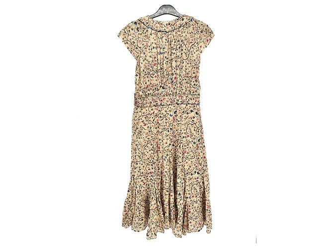 Isabel Marant Kleid T.US 1 Polyester Beige - Ansicht 2