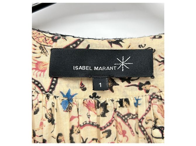 Isabel Marant Kleid T.US 1 Polyester Beige - Ansicht 3