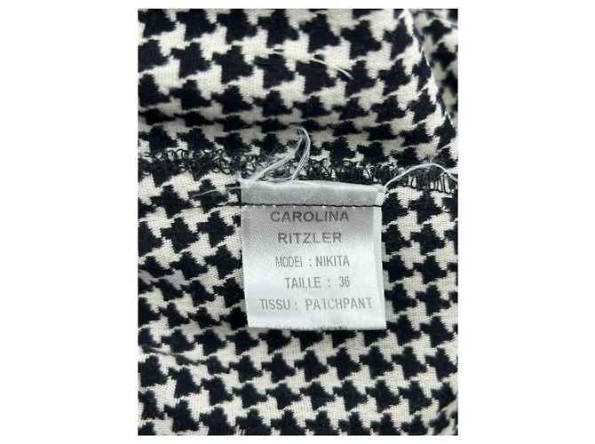 Autre Marque Carolina Ritzler Jumpsuits T.FR 36 Wolle Schwarz - Ansicht 4