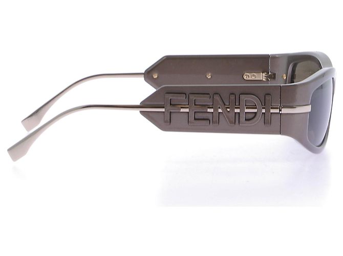 Fendi Sonnenbrille T. Kunststoff Grau - Ansicht 5