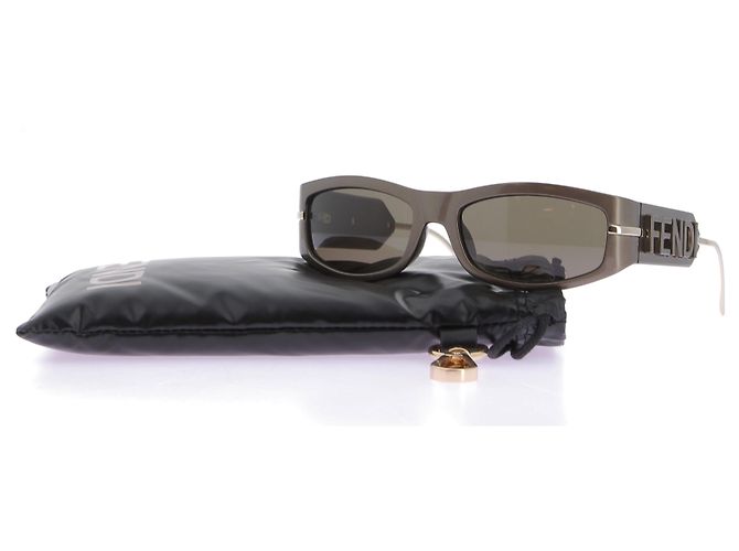 Fendi Sonnenbrille T. Kunststoff Grau - Ansicht 6
