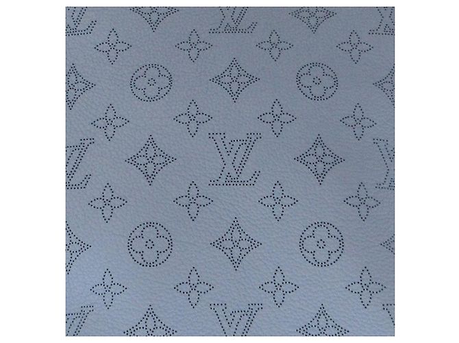 Louis Vuitton Monogramma Blu Mahina Babylone Catena BB Blu chiaro - vista 10