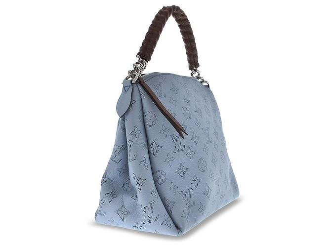 Louis Vuitton Monogramma Blu Mahina Babylone Catena BB Blu chiaro - vista 2