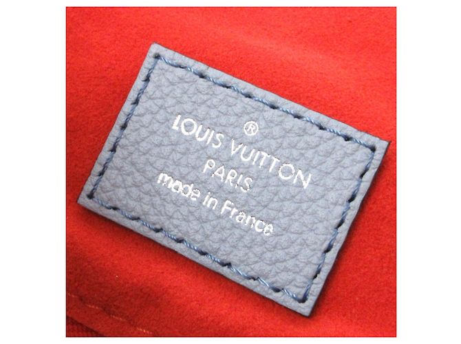 Louis Vuitton Monogramma Blu Mahina Babylone Catena BB Blu chiaro - vista 6