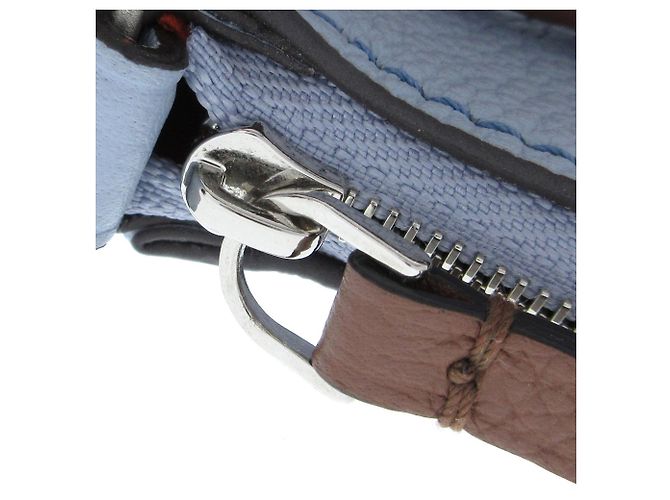 Louis Vuitton Monogramma Blu Mahina Babylone Catena BB Blu chiaro - vista 9