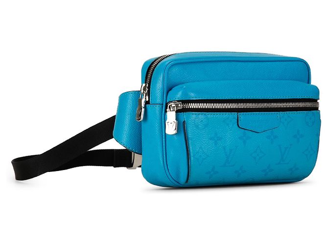 Bumbag Marsupio da esterno Taigarama con monogramma blu Louis Vuitton - vista 2