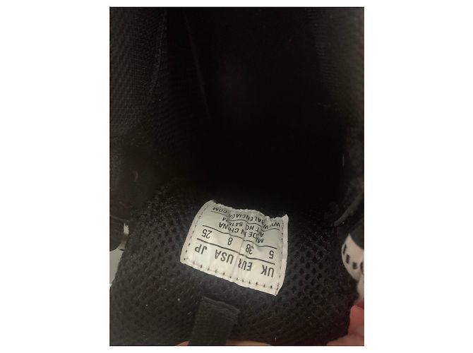 Balenciaga Triple S Sneaker Schwarz Leder Textil - Ansicht 2