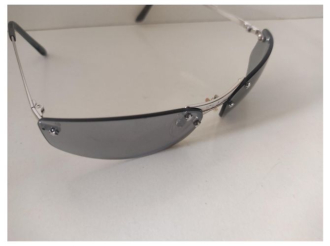 Gafas de sol Dior Plateadas de Acero Plata - vista 3