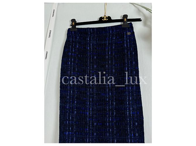 Chanel Falda de tweed Lesage de 4K$ Multicolor - vista 2