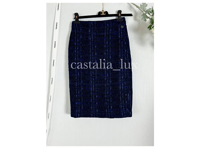 Chanel Falda de tweed Lesage de 4K$ Multicolor - vista 3