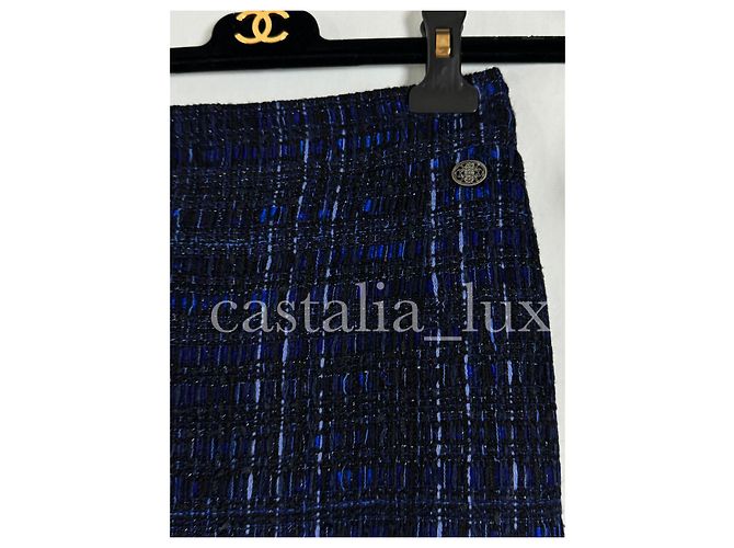 Chanel Falda de tweed Lesage de 4K$ Multicolor - vista 4