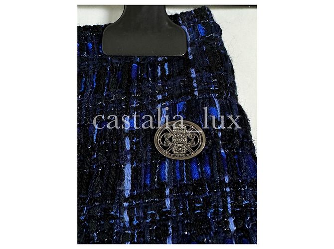 Chanel Falda de tweed Lesage de 4K$ Multicolor - vista 5