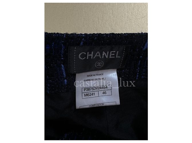Chanel Falda de tweed Lesage de 4K$ Multicolor - vista 8