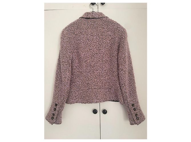 Cambon Chanel Vintage 1994 runway Jacket Purple - view 12
