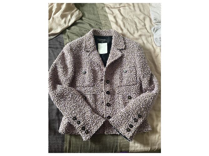 Cambon Chanel Vintage 1994 runway Jacket Purple - view 5