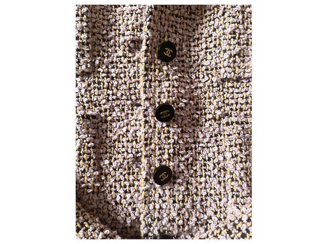 Cambon Chanel Vintage 1994 runway Jacket Purple - view 6