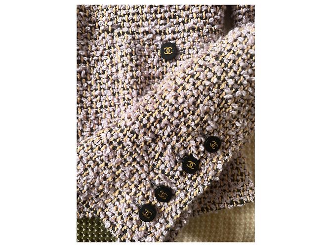 Cambon Chanel Vintage 1994 runway Jacket Purple - view 7