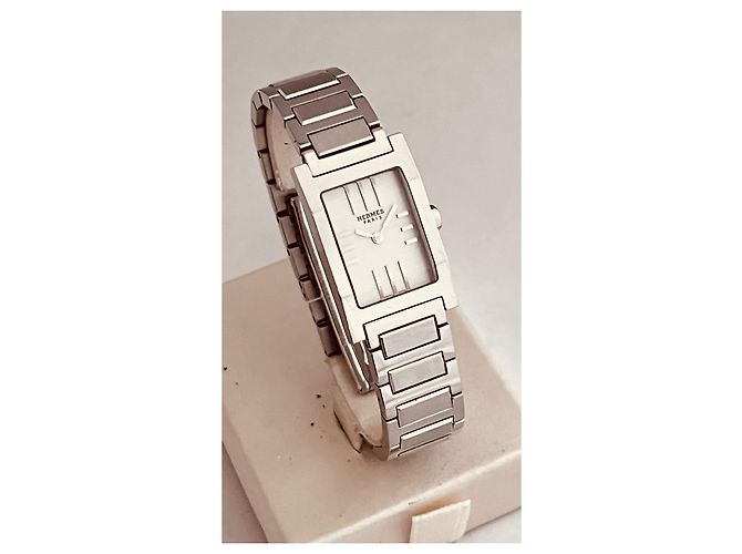 Reloj Hermès Tandem PM de acero Plata - vista 2