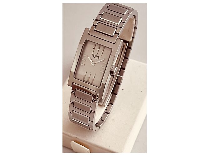 Reloj Hermès Tandem PM de acero Plata - vista 3