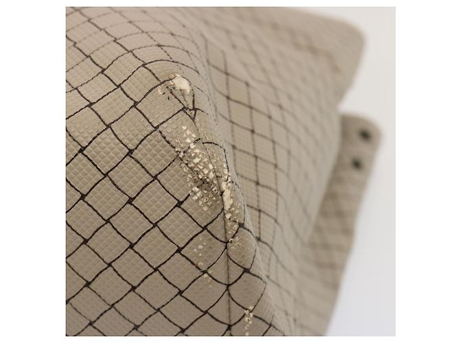 Autre Marque BOTTEGA VENETA Borsa Tote PVC Beige Auth bs13924 - vista 16