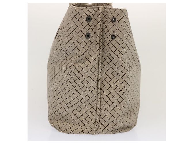 Autre Marque BOTTEGA VENETA Borsa Tote PVC Beige Auth bs13924 - vista 3