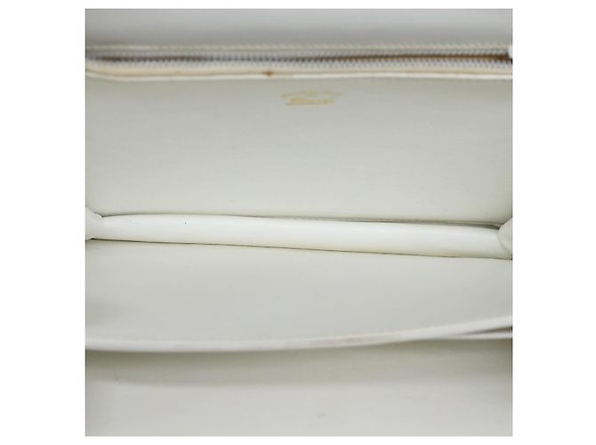 GUCCI Borsa A Mano Pelle Bianca Auth yk12076 Bianco - vista 11
