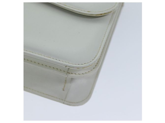 GUCCI Borsa A Mano Pelle Bianca Auth yk12076 Bianco - vista 14