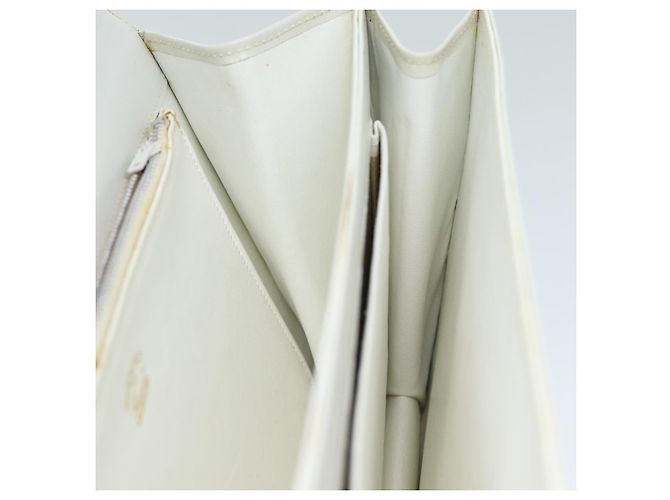 GUCCI Borsa A Mano Pelle Bianca Auth yk12076 Bianco - vista 19