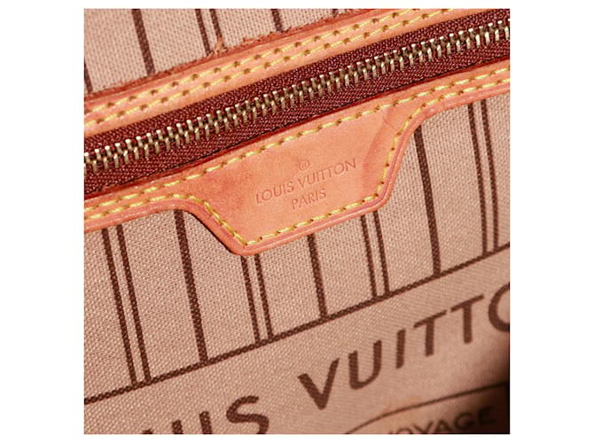 LOUIS VUITTON Sacs à main Neverfull Marron - vue 10