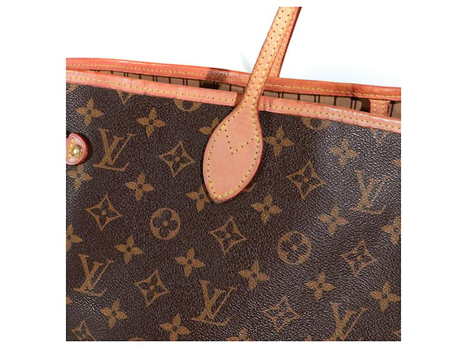 LOUIS VUITTON Sacs à main Neverfull Marron - vue 6
