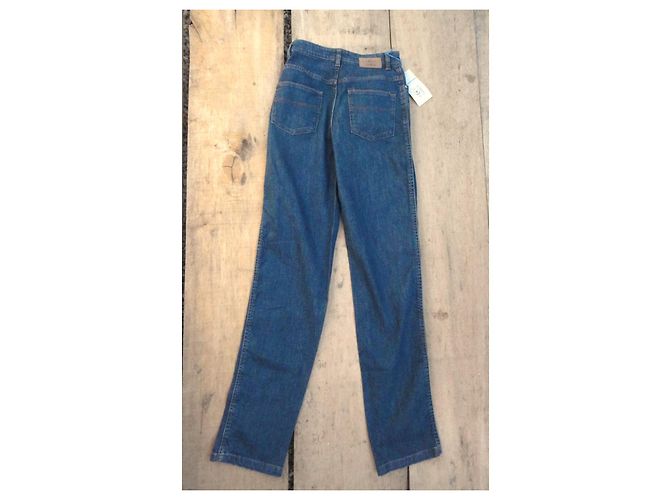 Vaqueros de Talle Alto Azules Cerruti 1881 Algodón Elastano - vista 2