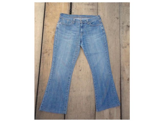 Levi's 1529 Vaqueros Bootcut Azul Claro - vista 2