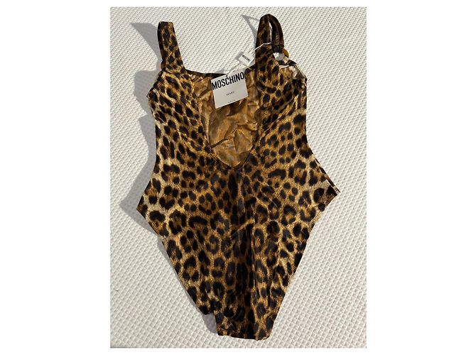 Traje de baño Moschino estampado leopardo Estampado de leopardo - vista 2