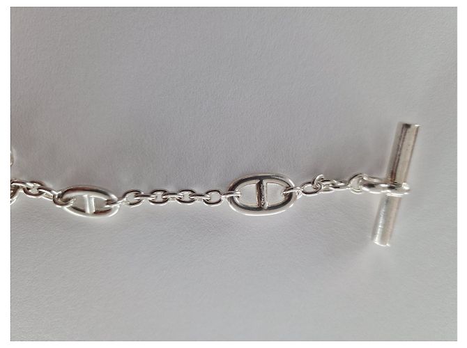 Hermès Collar largo FARANDOLE 120 cm Plata - vista 6