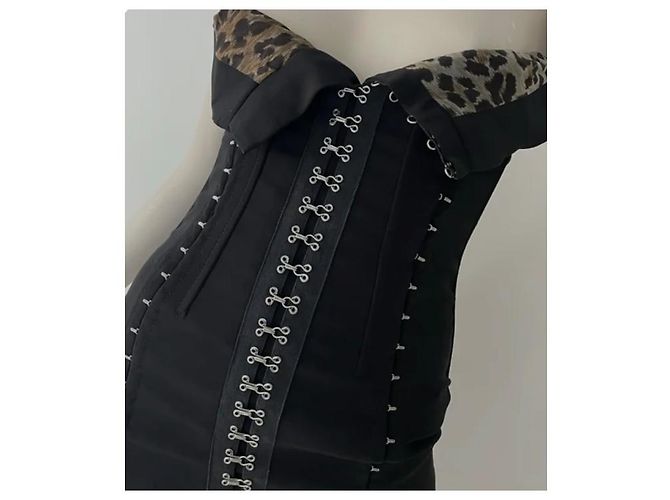 Vestido Dolce & Gabbana de algodón negro talla 40 - vista 2