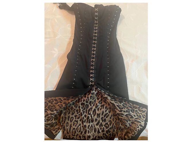 Vestido Dolce & Gabbana de algodón negro talla 40 - vista 7