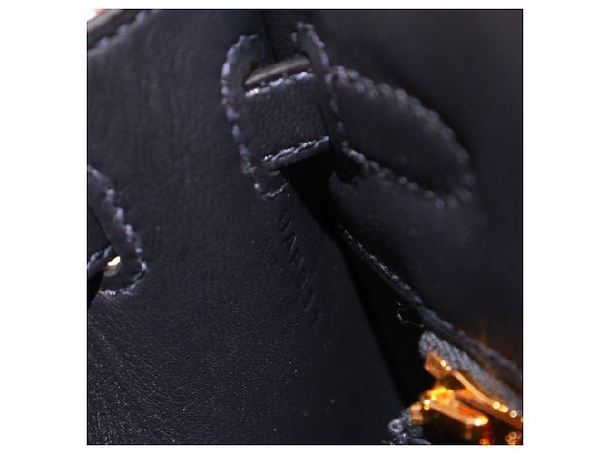 Hermès Borse HERMES Kelly 25 Blu navy - vista 12