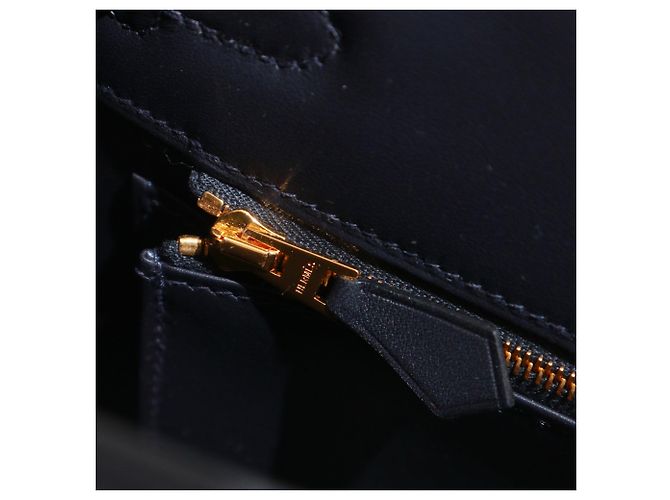 Hermès Borse HERMES Kelly 25 Blu navy - vista 13