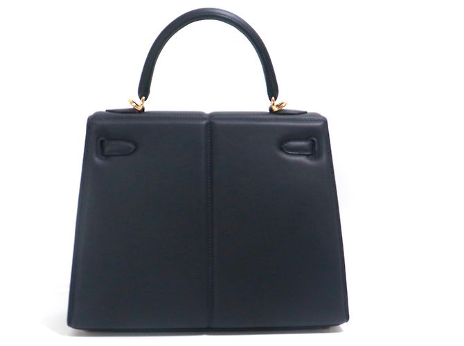 Hermès Borse HERMES Kelly 25 Blu navy - vista 5