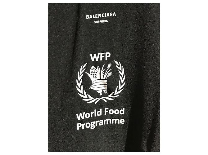 BALENCIAGA Tops T.FR 34 Seda Negro - vista 4