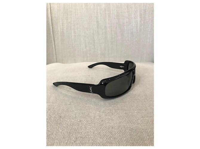 Gafas de sol SAINT LAURENT T. Plástico Negro - vista 2