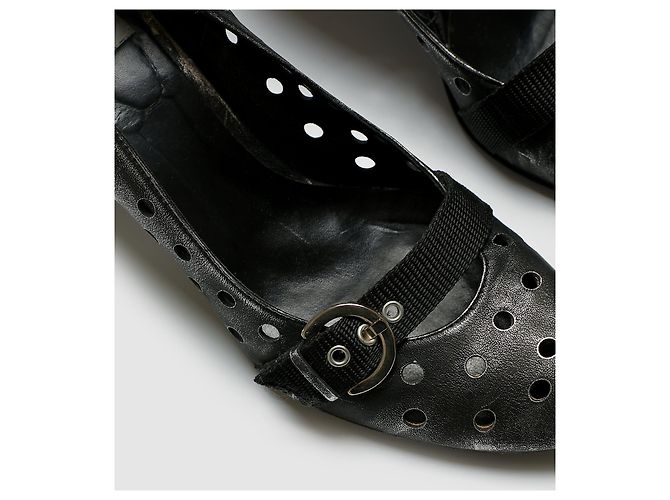 Autre Marque Tacchi argento e grigio effetto invecchiato Nero - vista 4