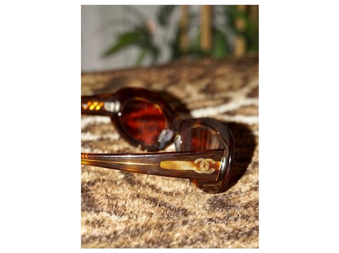Chanel Gafas de Sol Vintage Rosso - vista 2