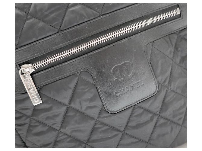 Mochila de nylon Chanel Coco Cocoon Negro - vista 2